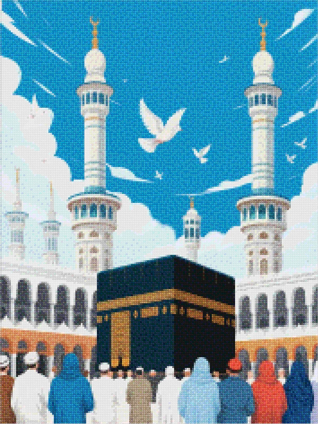 Diamond Painting - Kaaba Sereniteit