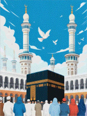 Diamond Painting - Kaaba Sereniteit
