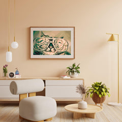 Diamond Painting - Kat met bril - SEOS®