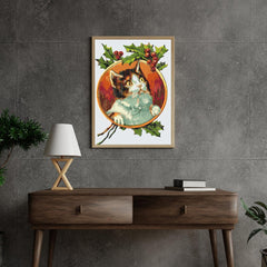 Diamond Painting - Kat onder de wijnstok - SEOS®