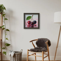 Mini Diamond Painting - Kersen drijven