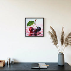 Mini Diamond Painting - Kersen drijven