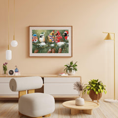 Diamond Painting - Kerstmis vogels - SEOS®