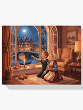 Diamond Painting - Kinderen bij het raam