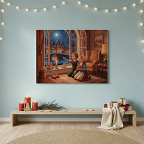 Diamond Painting - Kinderen bij het raam