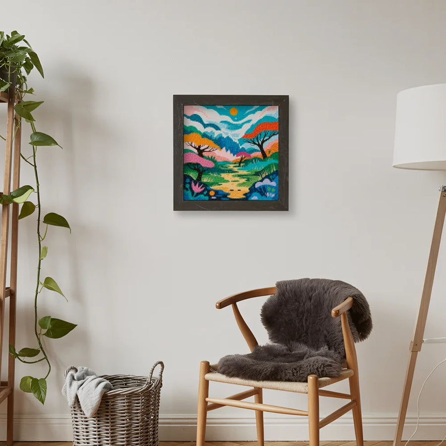 Mini Diamond Painting - Klein struikgewas