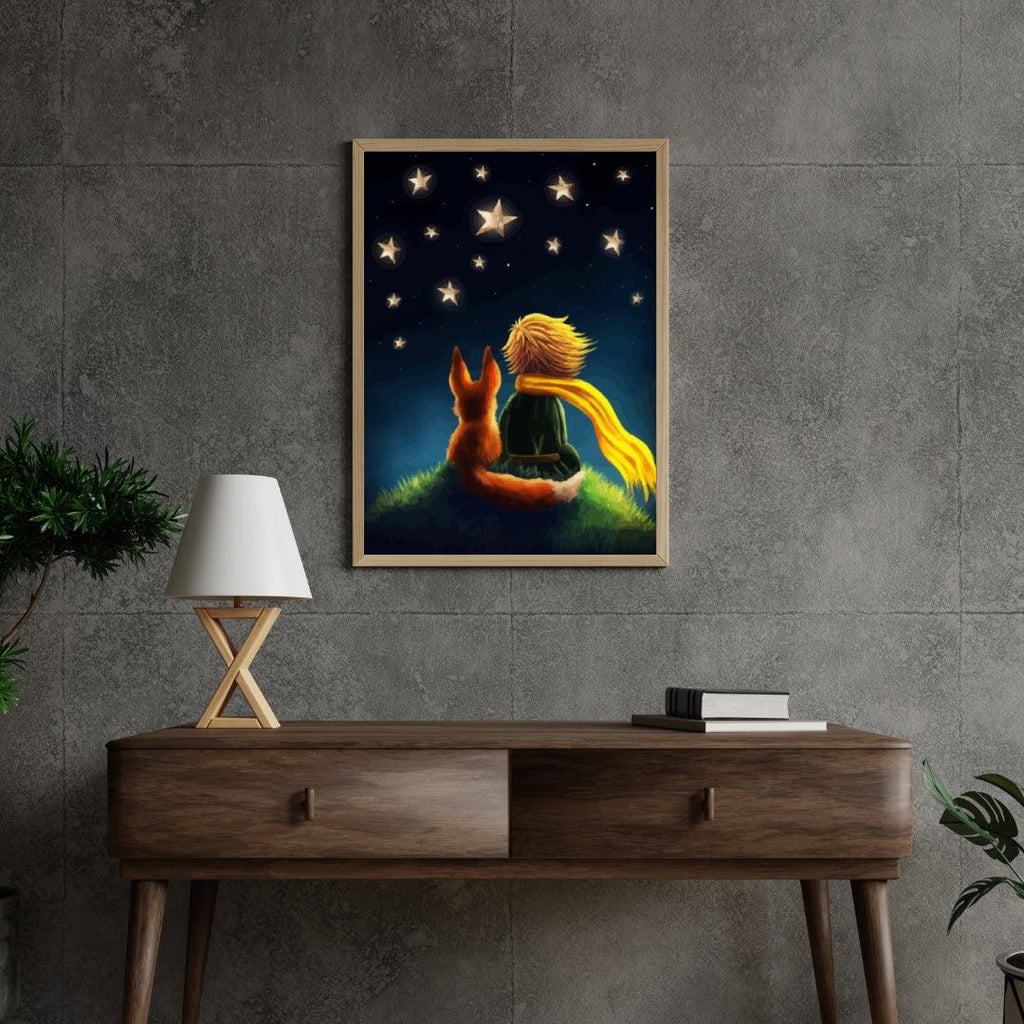 Diamond Painting - Kleine jongen en vos - SEOS®