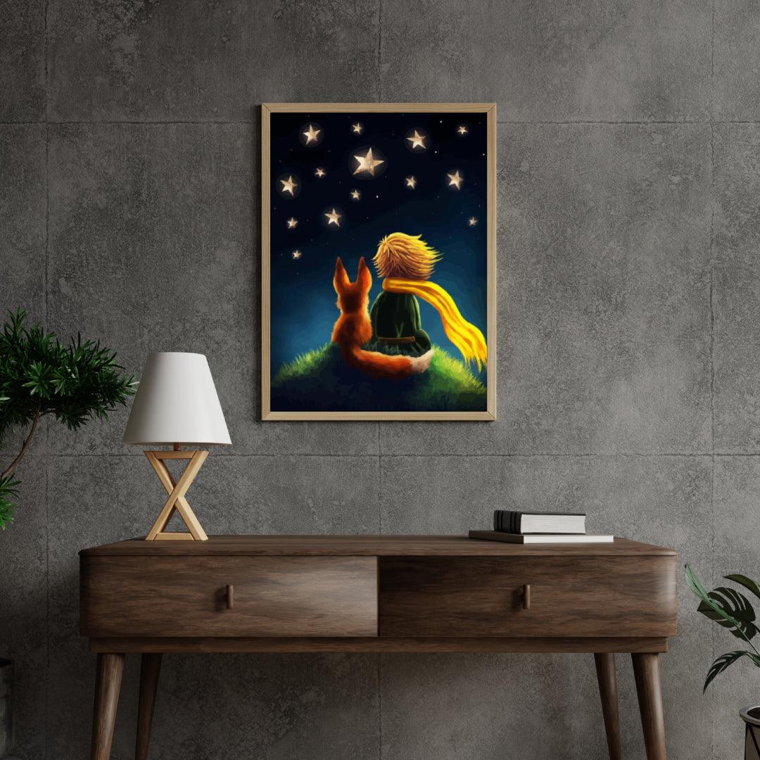Diamond Painting - Kleine jongen en vos - SEOS®