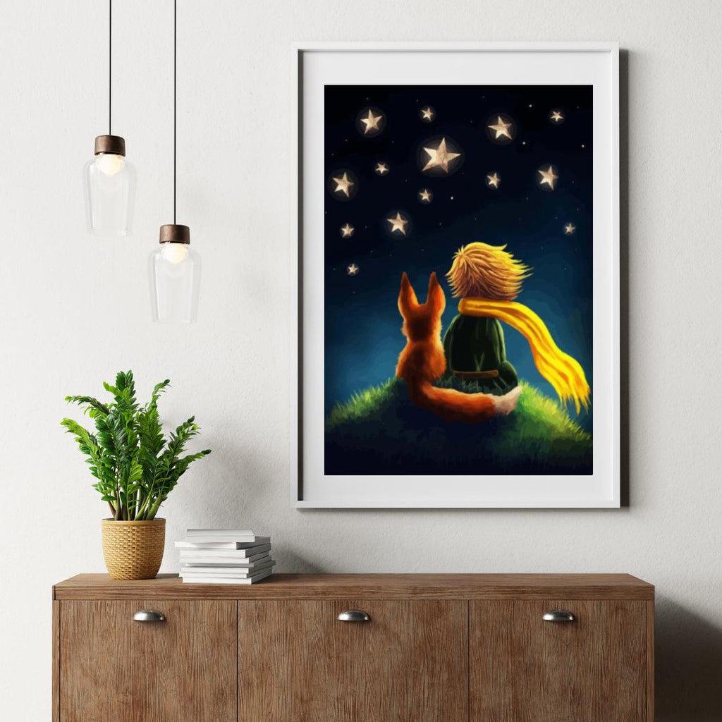 Diamond Painting - Kleine jongen en vos - SEOS®