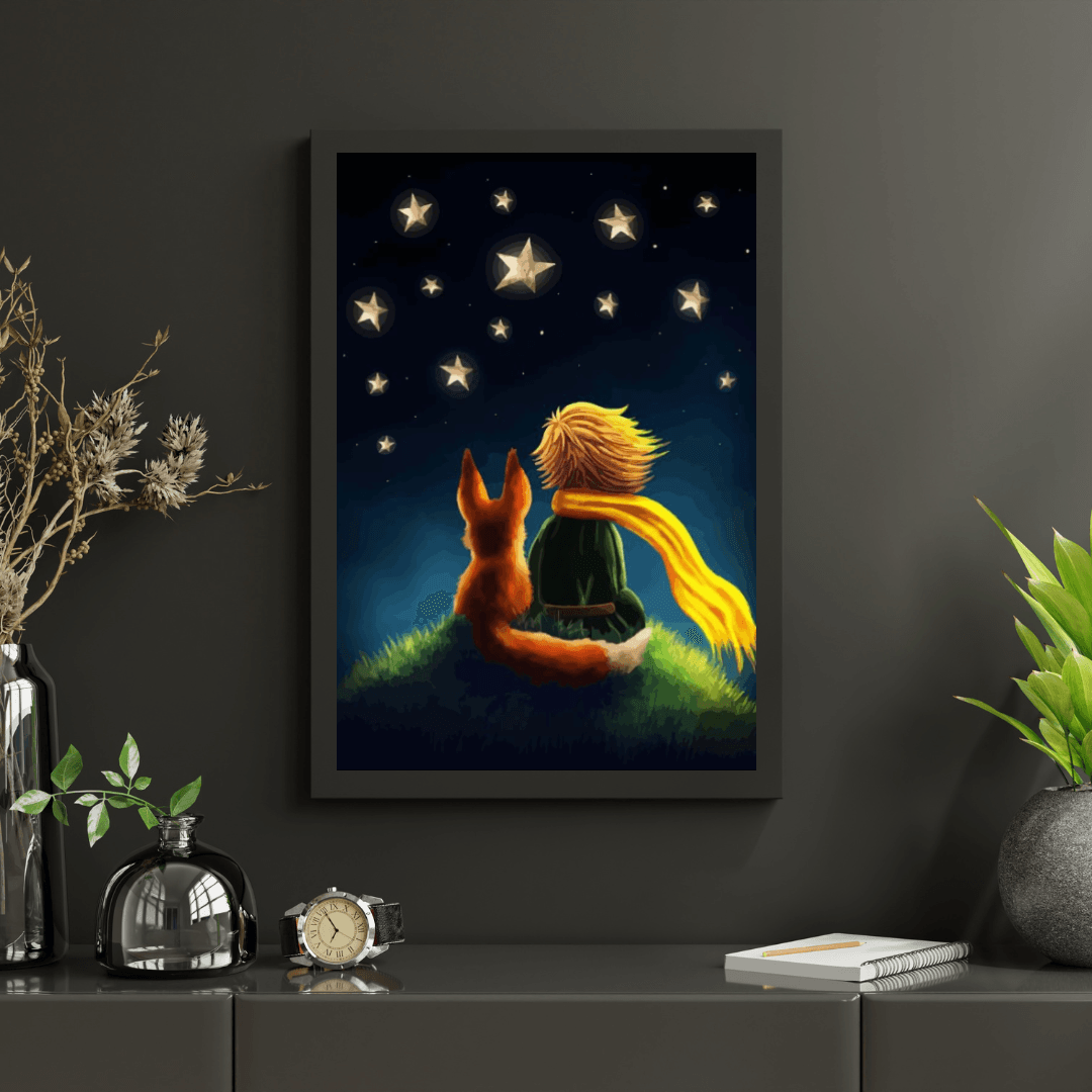 Diamond Painting - Kleine jongen en vos - SEOS®