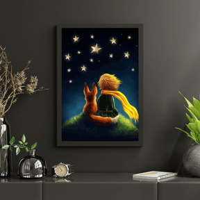 Diamond Painting - Kleine jongen en vos - SEOS®