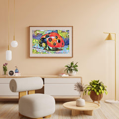 Diamond Painting - Kleurrijk lieveheersbeestje - SEOS®