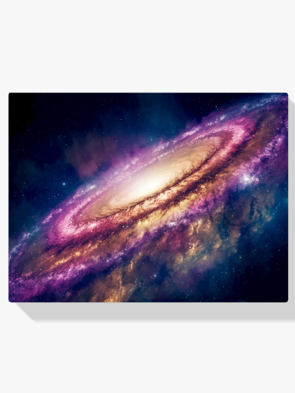 Diamond Painting - Kleurrijk sterrenstelsel met sterren en kometen