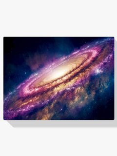 Diamond Painting - Kleurrijk sterrenstelsel met sterren en kometen