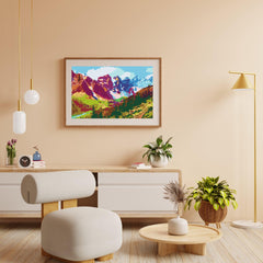 Diamond Painting - Kleurrijke bergen - SEOS Shop ®