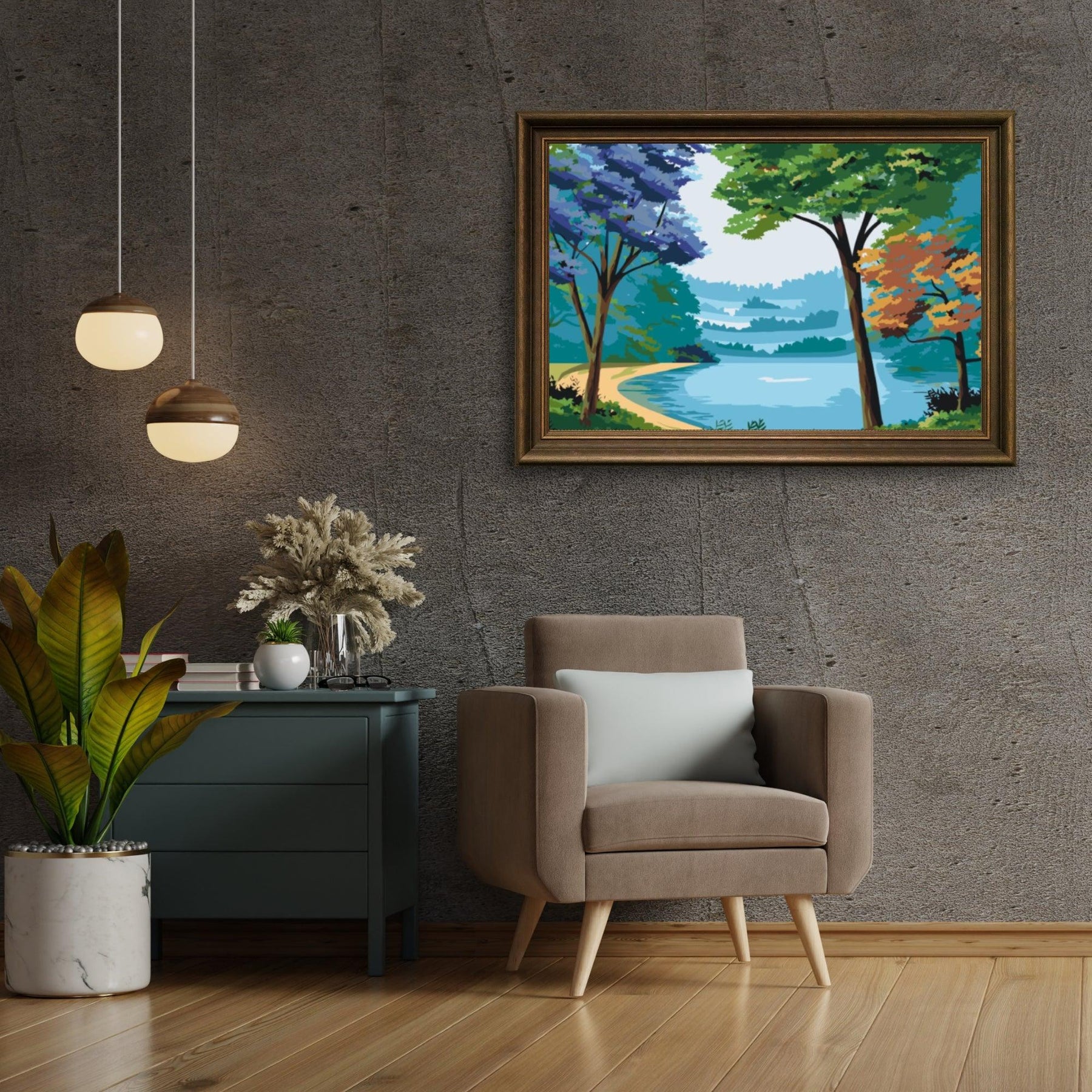 Diamond Painting - Kleurrijke natuur - SEOS Shop ®