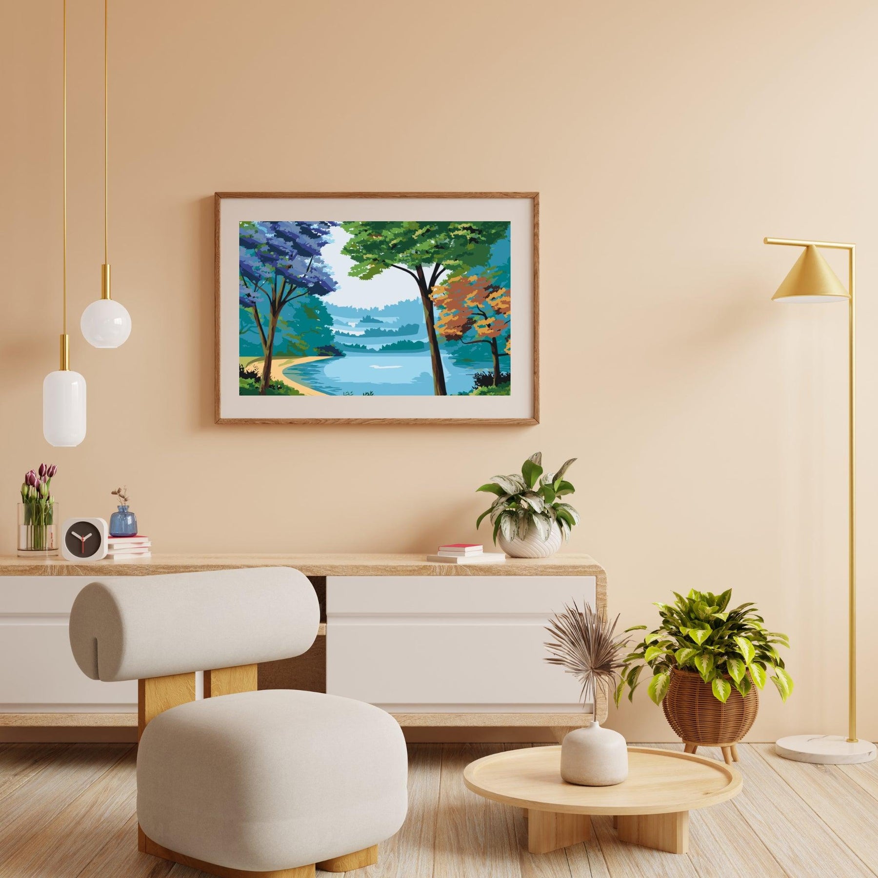 Diamond Painting - Kleurrijke natuur - SEOS Shop ®