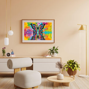 Diamond Painting - Kleurrijke vlinder - SEOS®