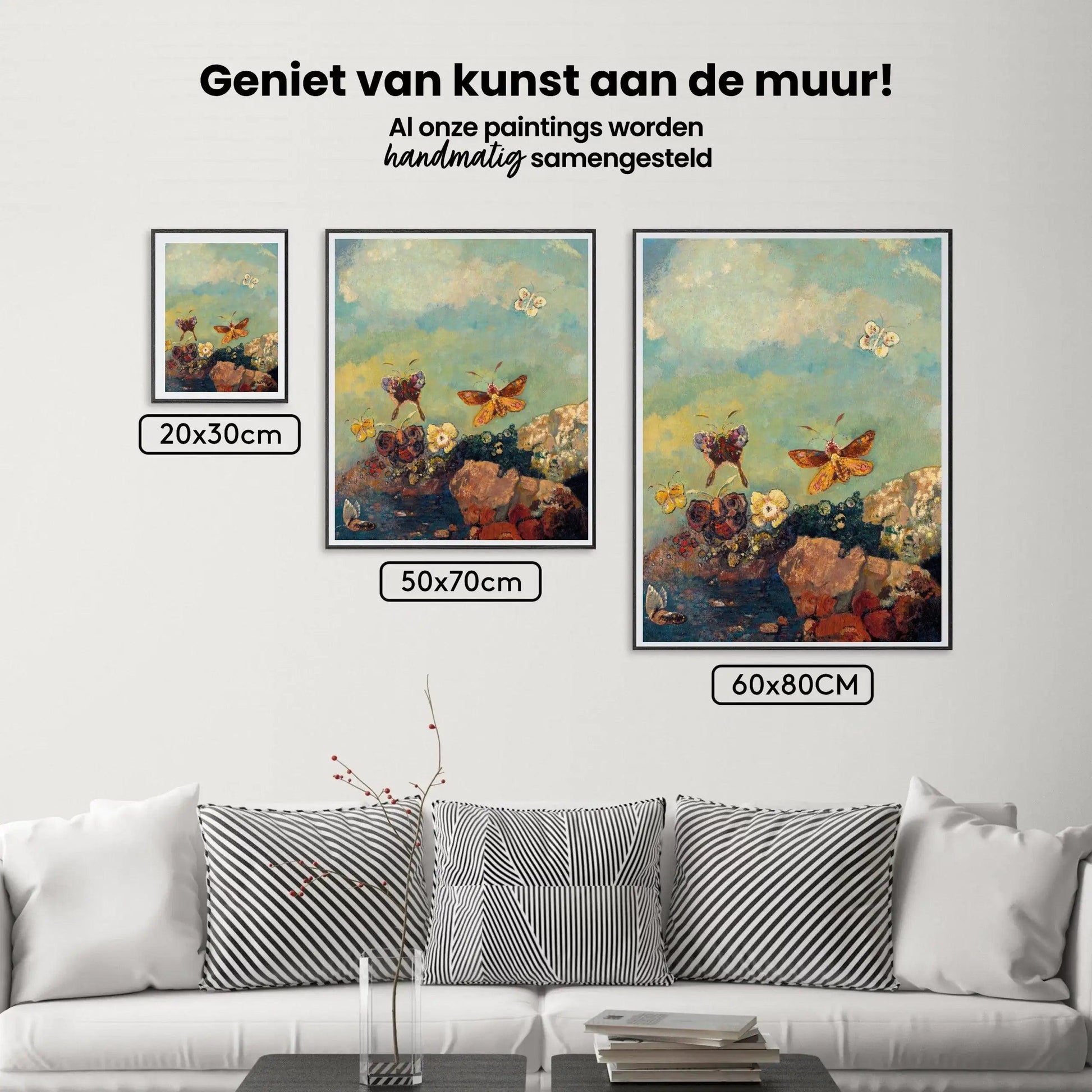 Diamond Painting Kleurrijke vlinders schilderen