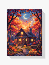 Diamond Painting - Knus huisje in het bos