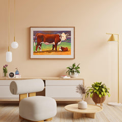 Diamond Painting Koe en Kalf