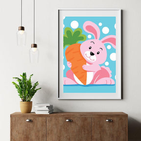 Diamond Painting - Konijn met Wortel - SEOS®