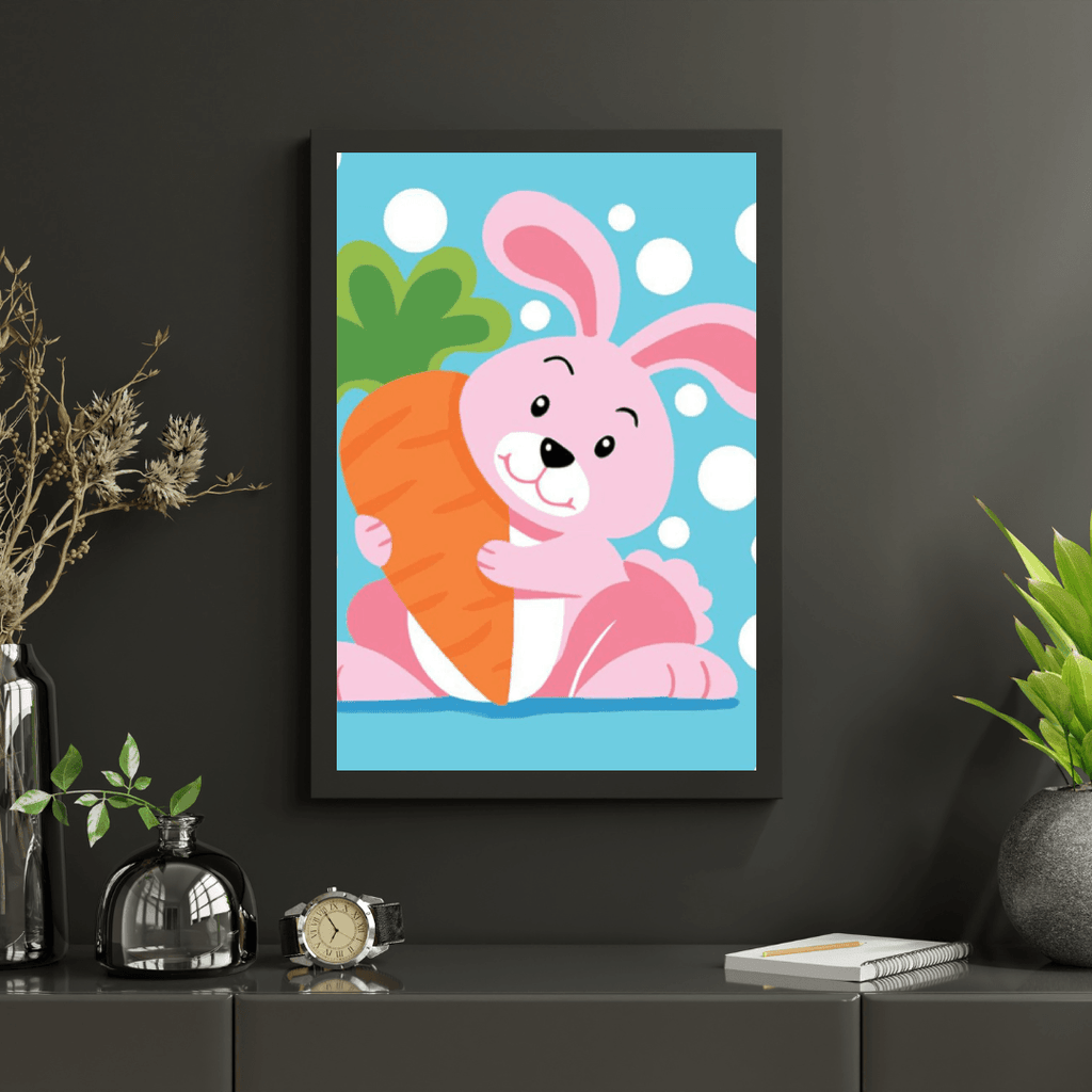 Diamond Painting - Konijn met Wortel - SEOS®
