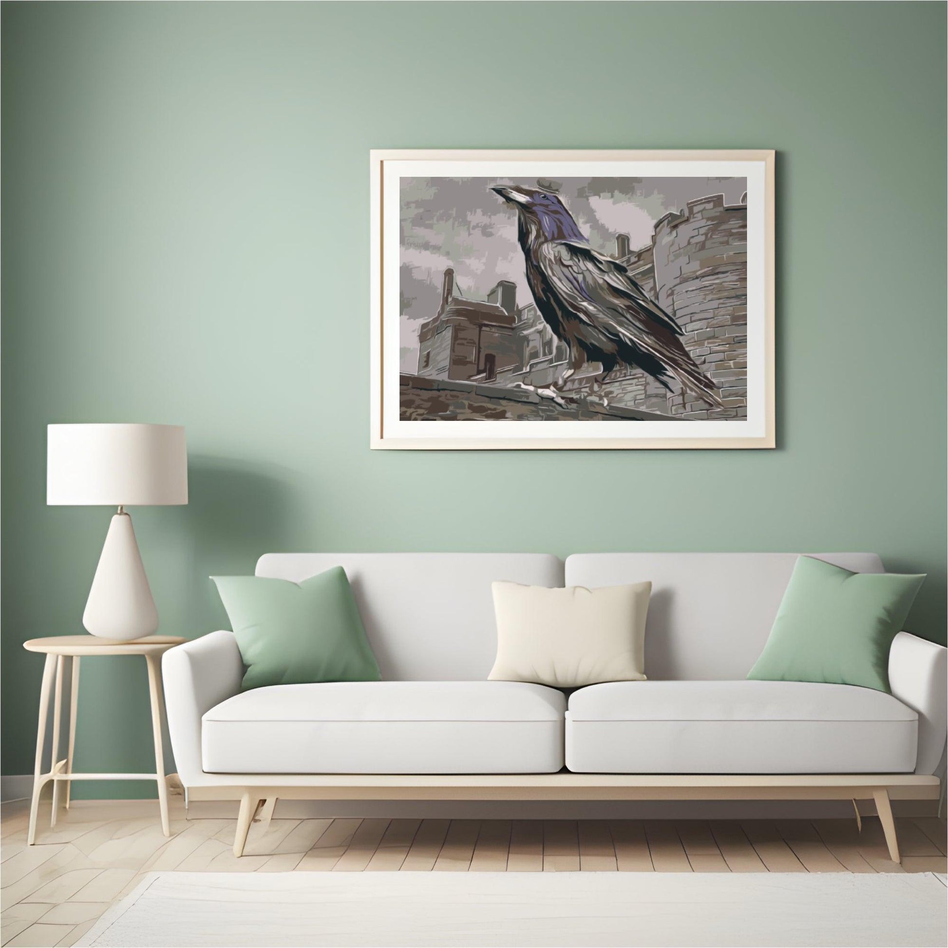 Diamond Painting - Koning Raven - SEOS®
