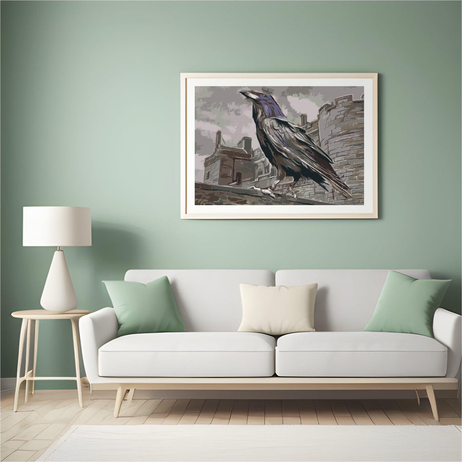 Diamond Painting - Koning Raven - SEOS®