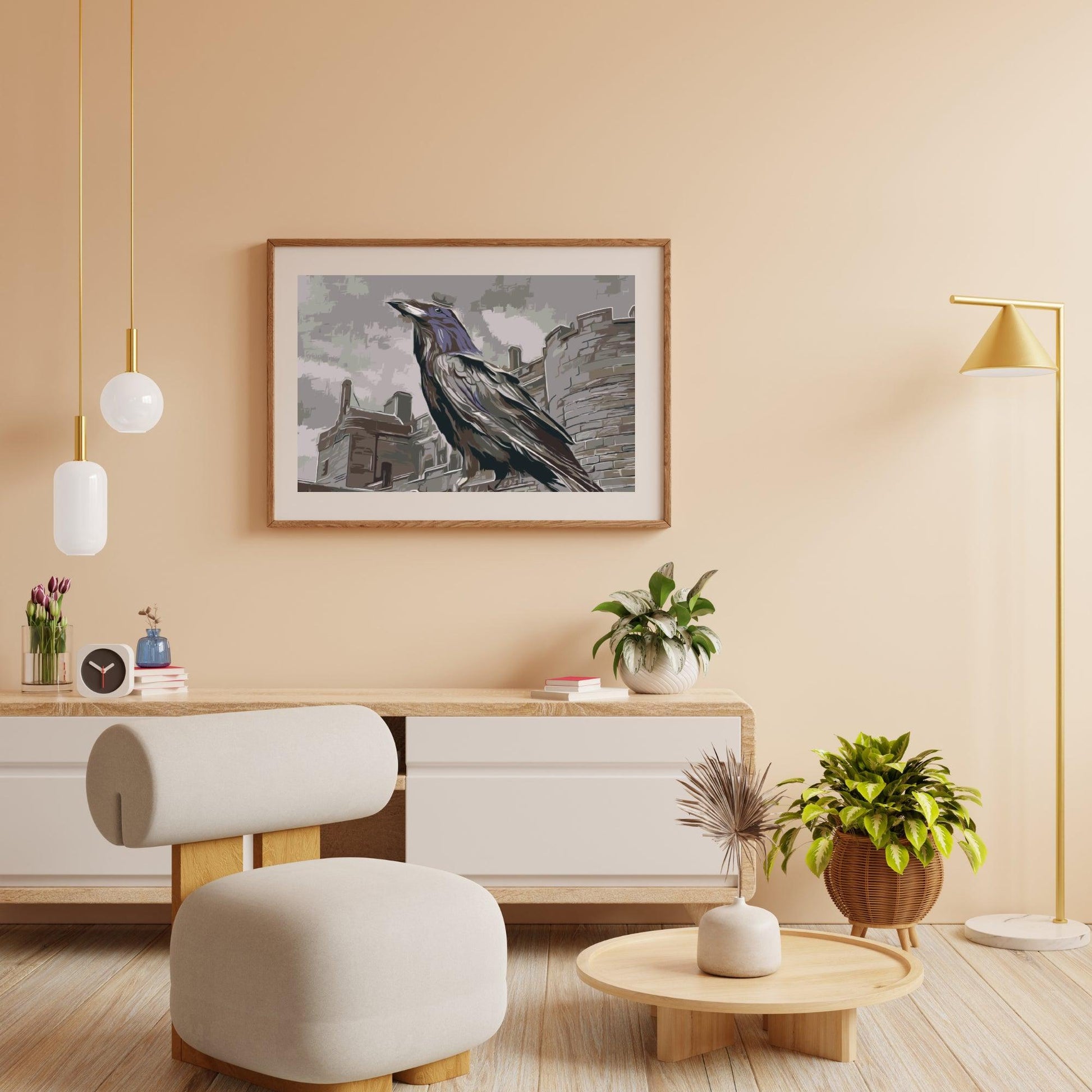 Diamond Painting - Koning Raven - SEOS®