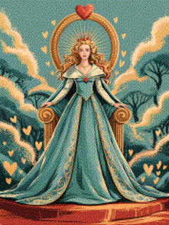 Diamond Painting - Koningin van het hart