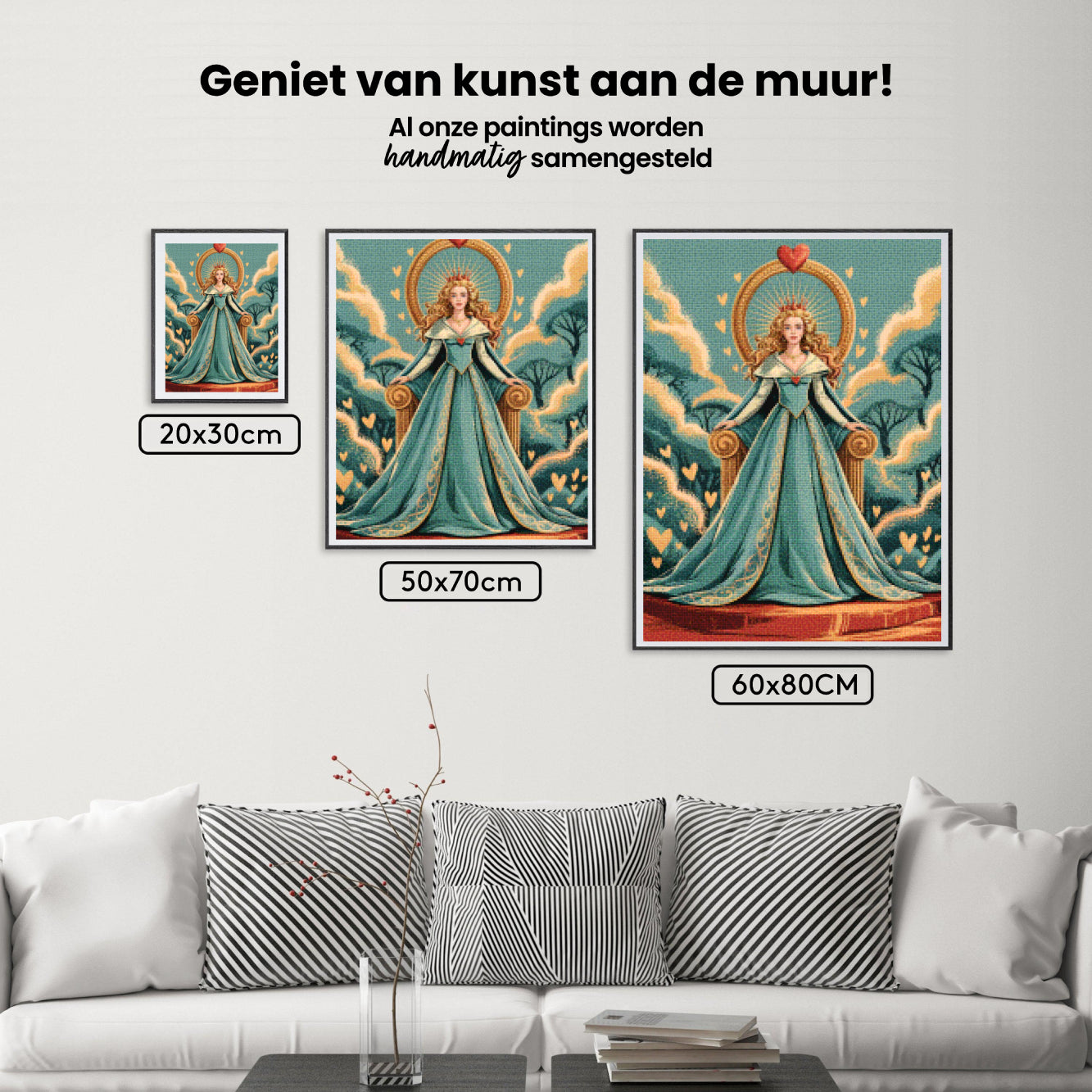 Diamond Painting - Koningin van het hart