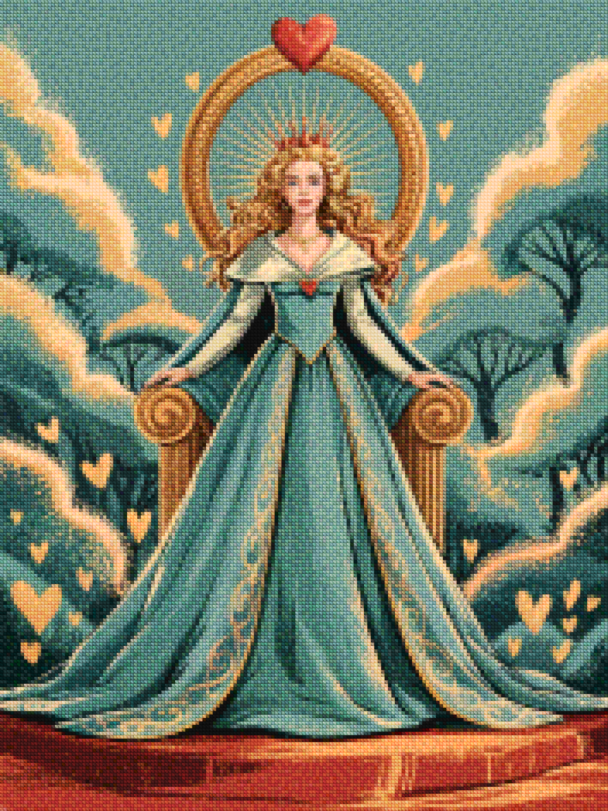 Diamond Painting - Koningin van het hart