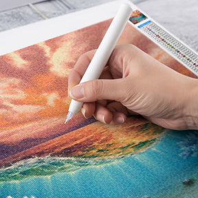 Diamond Painting - Koraal zonsondergang