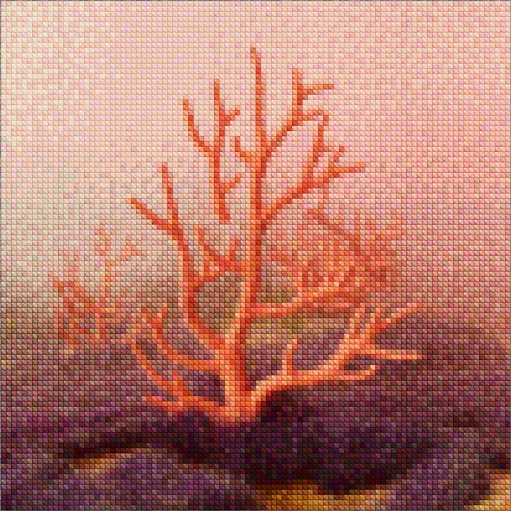 Mini Diamond Painting - Koraalmist