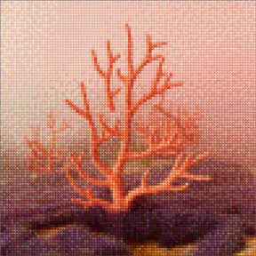 Mini Diamond Painting - Koraalmist