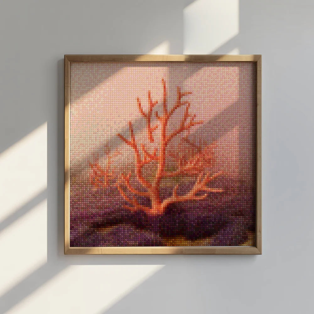 Mini Diamond Painting - Koraalmist
