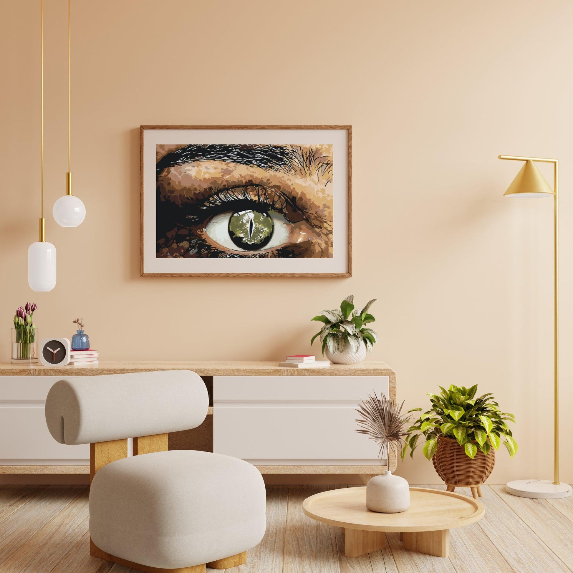 Diamond Painting - Krokodillenoog - SEOS Shop ®