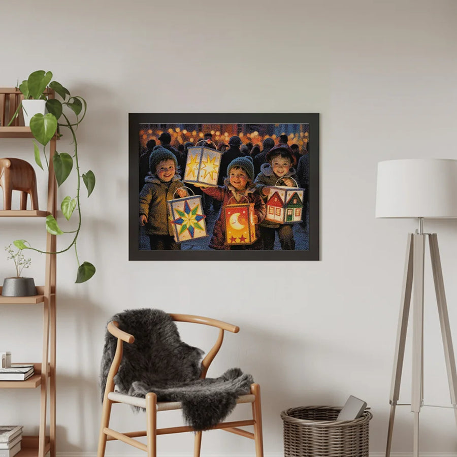 Diamond Painting - Lantaarnoptocht