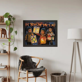Diamond Painting - Lantaarnoptocht