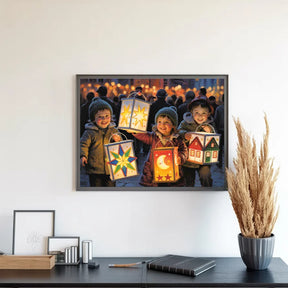 Diamond Painting - Lantaarnoptocht