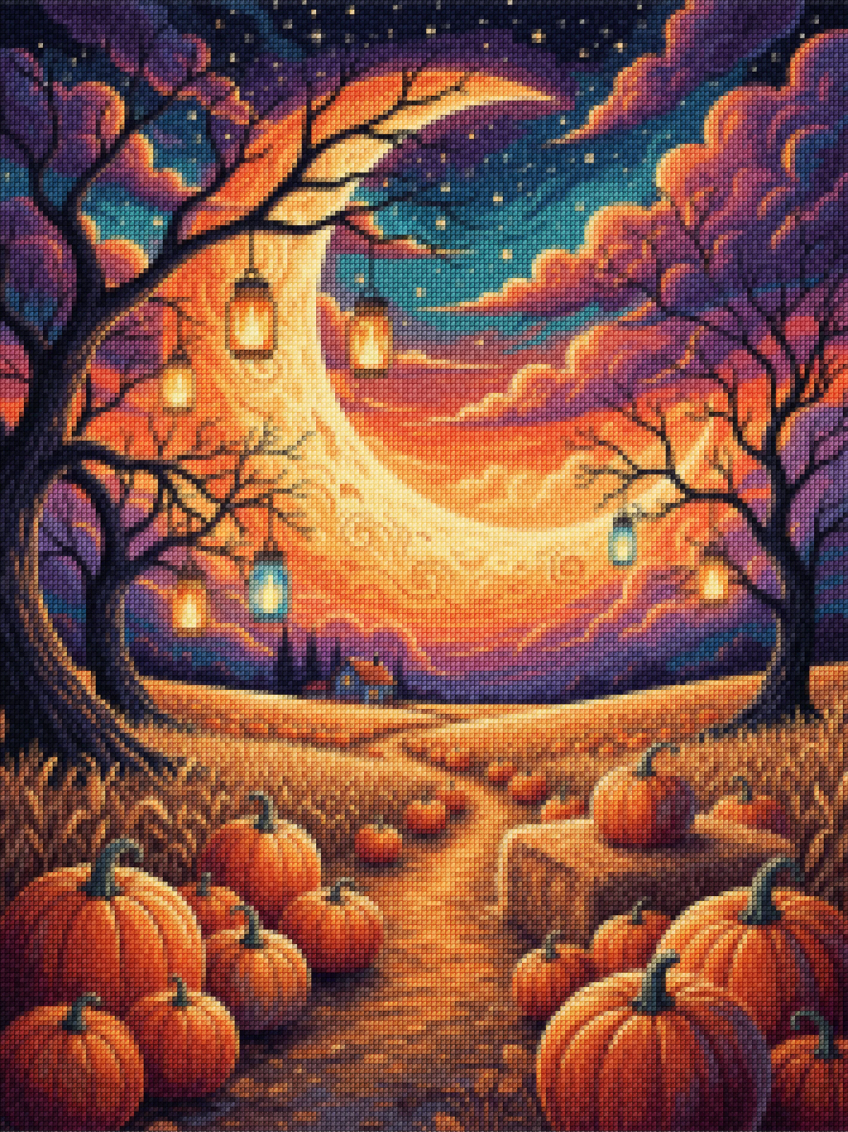 Diamond Painting - Lantaarns van oktober