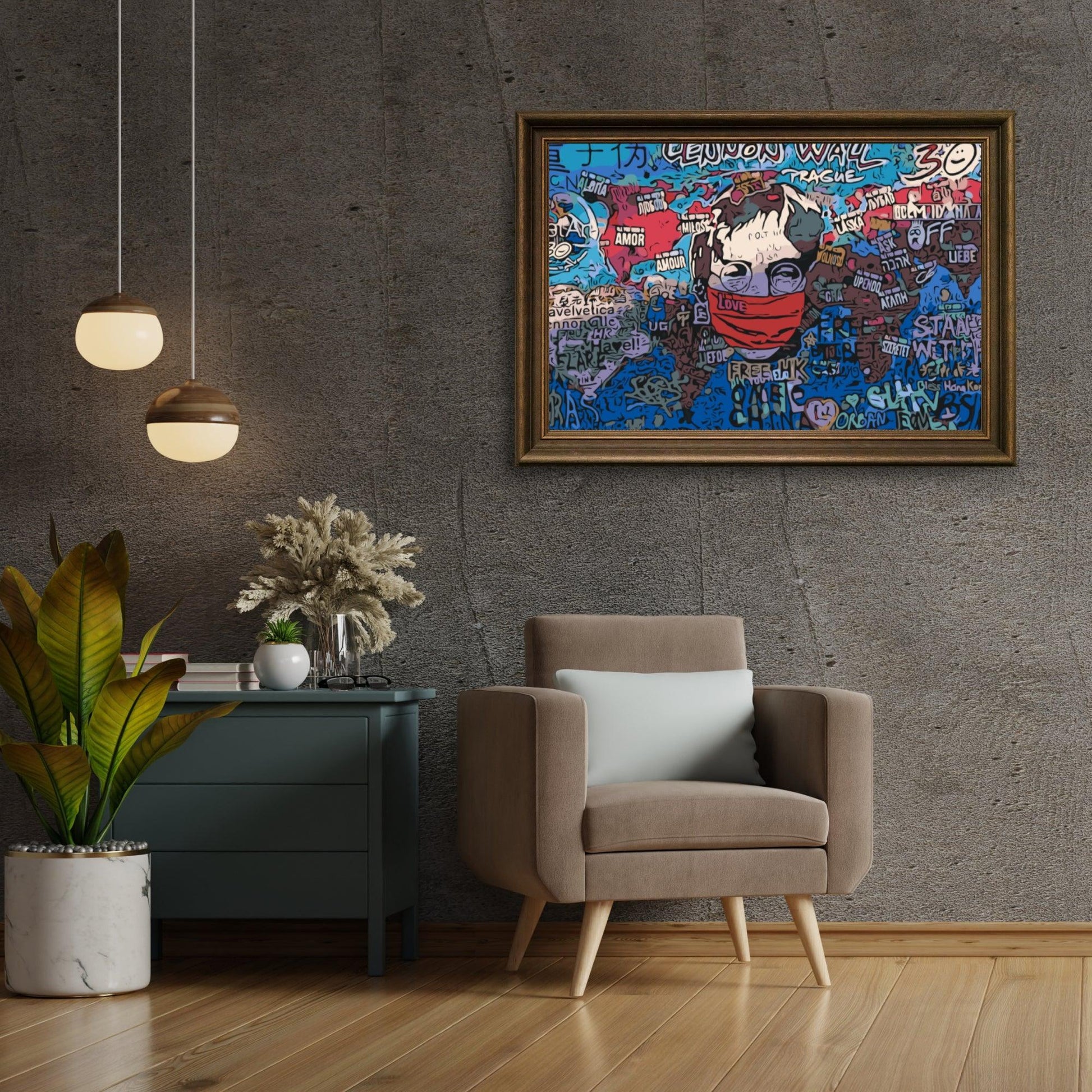 Diamond Painting - Lennon’s Muur - SEOS Shop ®
