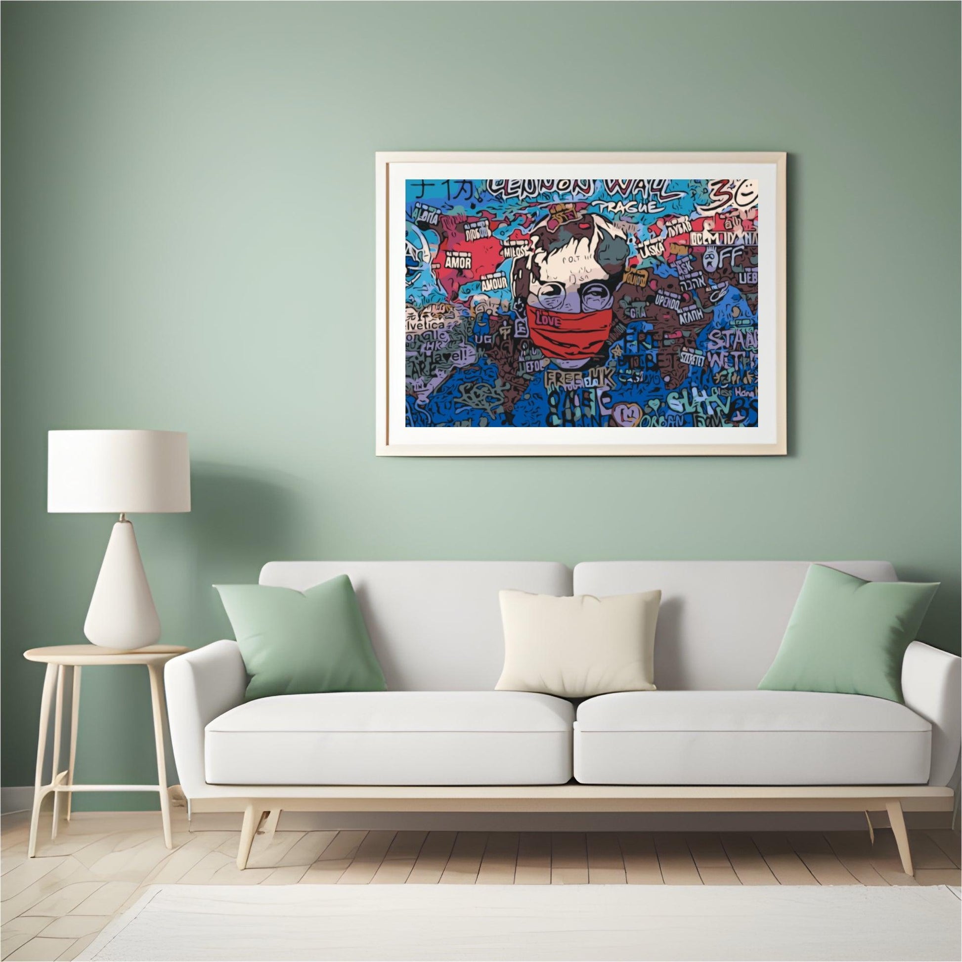 Diamond Painting - Lennon’s Muur - SEOS Shop ®