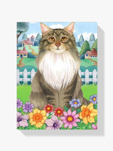 Diamond Painting - Lente Maine Coon