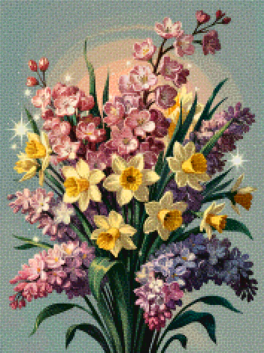 Diamond Painting - Lente's zachte symfonie