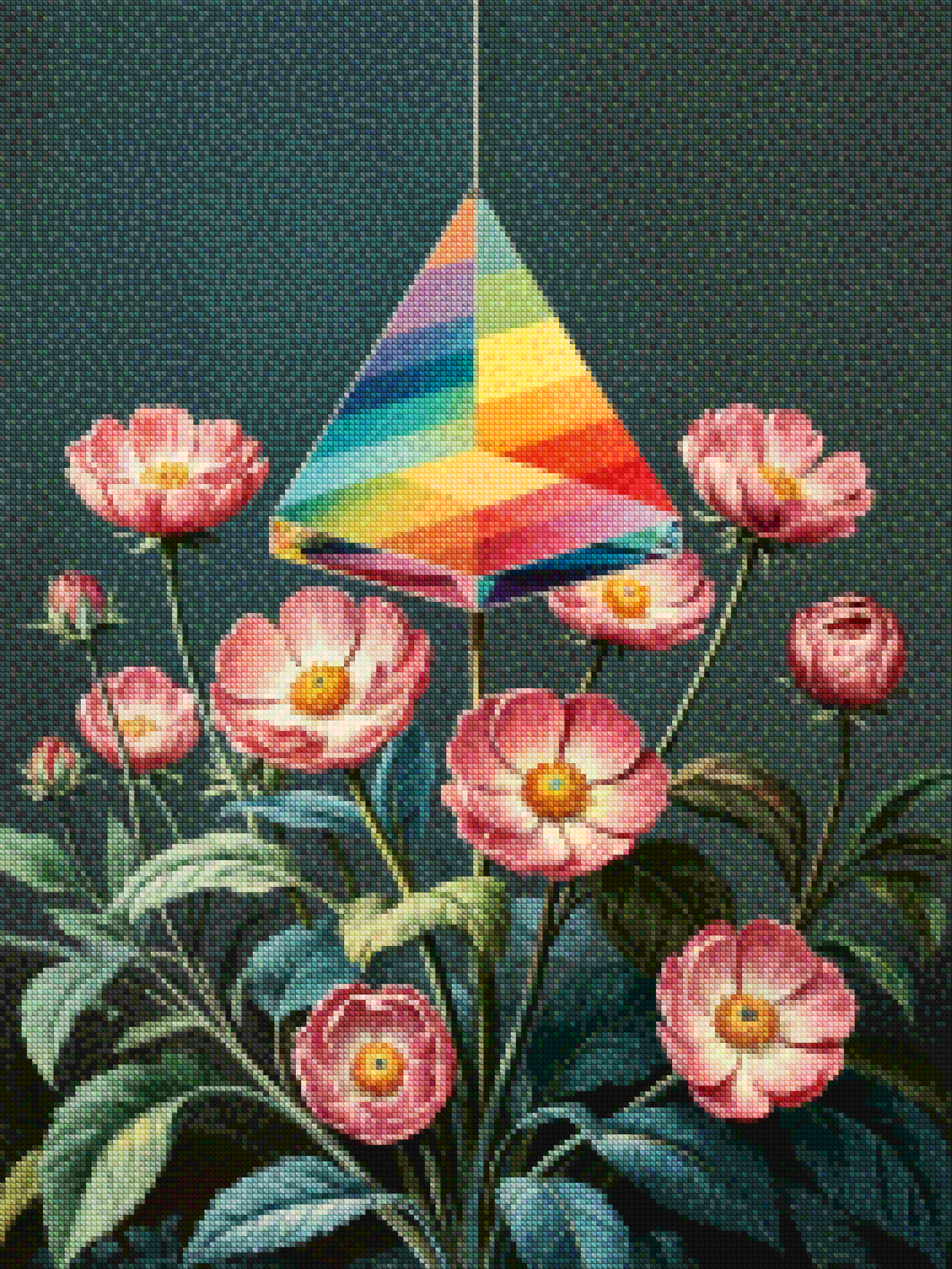 Diamond Painting - Licht door bloei