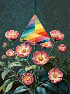 Diamond Painting - Licht door bloei