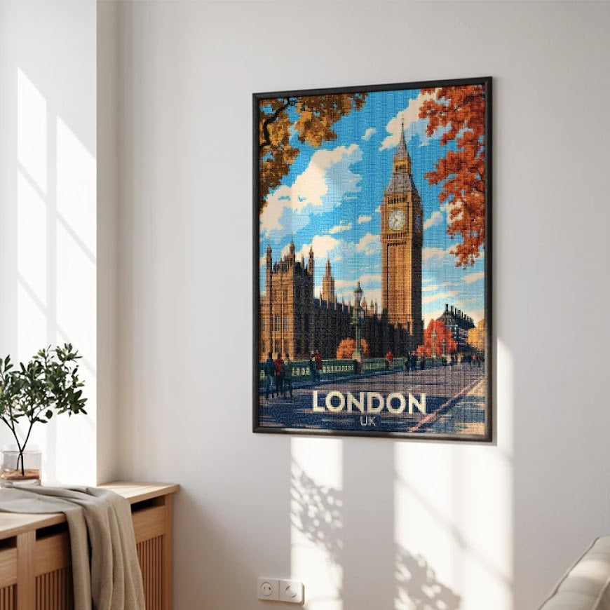 Diamond Painting - Londen, Verenigd Koninkrijk