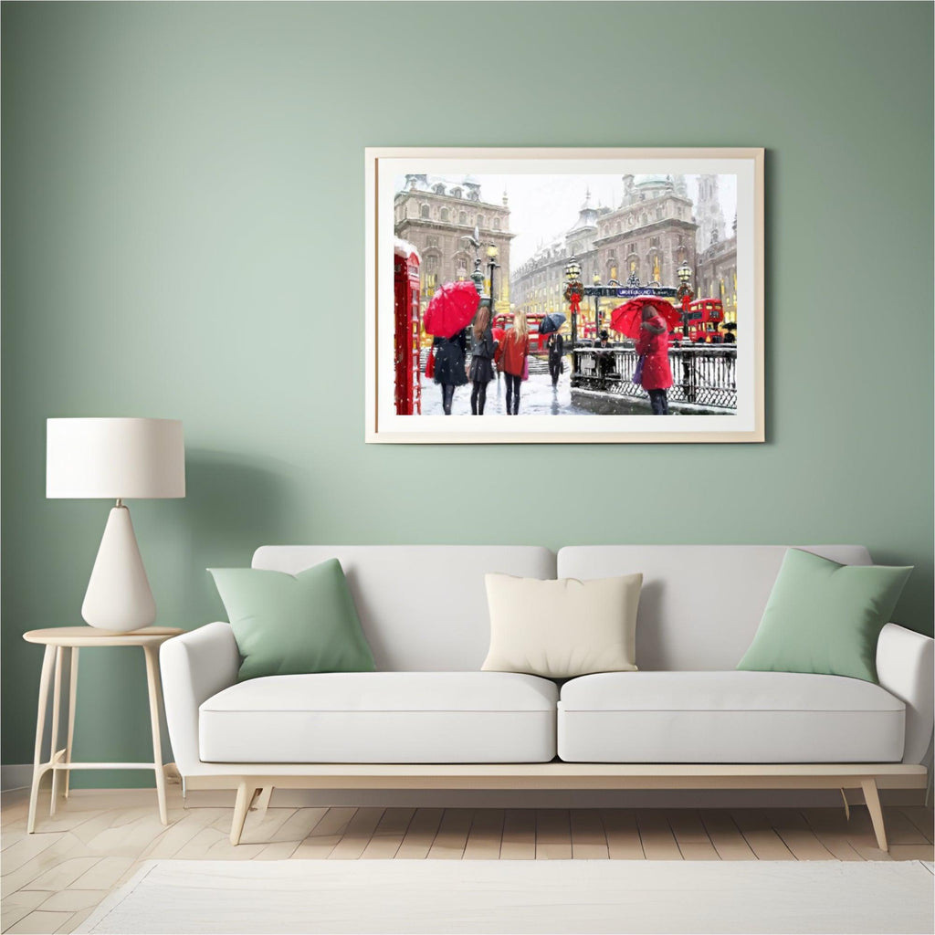 Diamond Painting - Londen in sneeuw - SEOS Shop ®